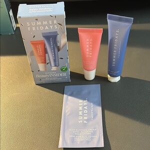 Summer Fridays Skincare Set - Pink and Blue